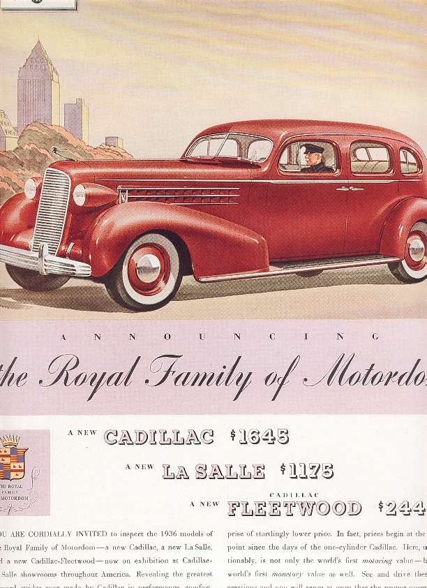 1936 Cadillac 12
